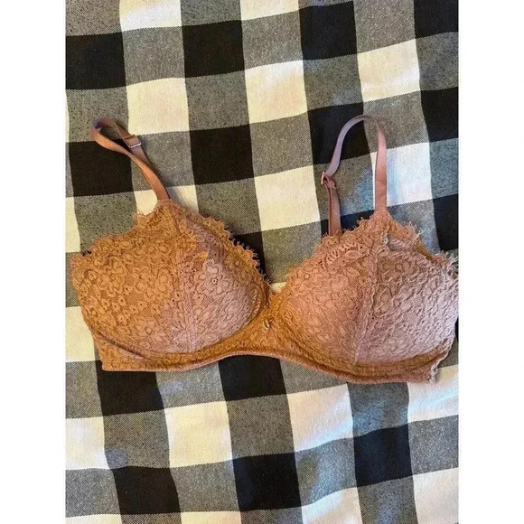 AERIE BRA 32D REAL HAPPY WIRELESS - Picture 1 of 6